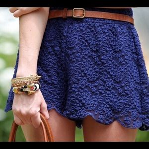 Free People Lace Shorts